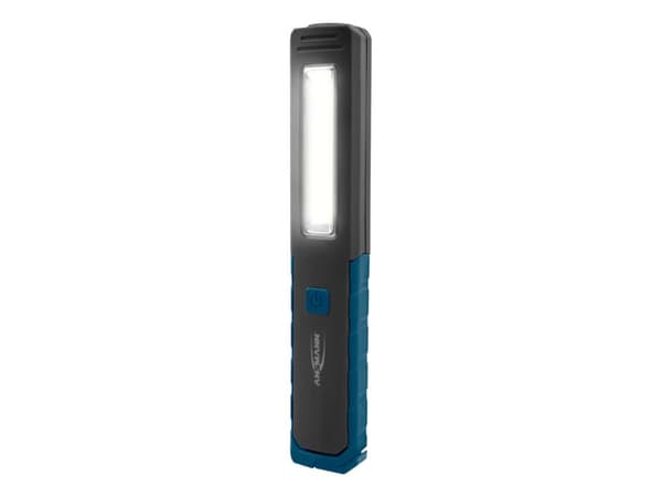 Ansmann WL210B, Käsikokoinen taskulamppu, Musta, Sininen, IP20, COB LED, 2 lamppua, 4.5 V