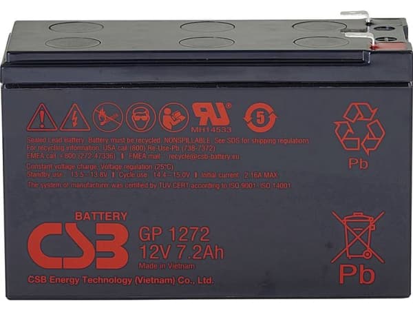 CSB GP1272 - UPS-batteri - 1 x batteri - blysyre - 7.2 Ah