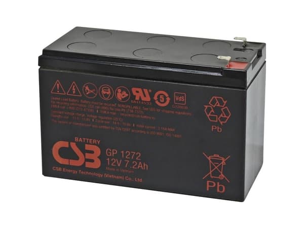 CSB GP1272 - UPS-batteri - 1 x batteri - blysyre - 7.2 Ah