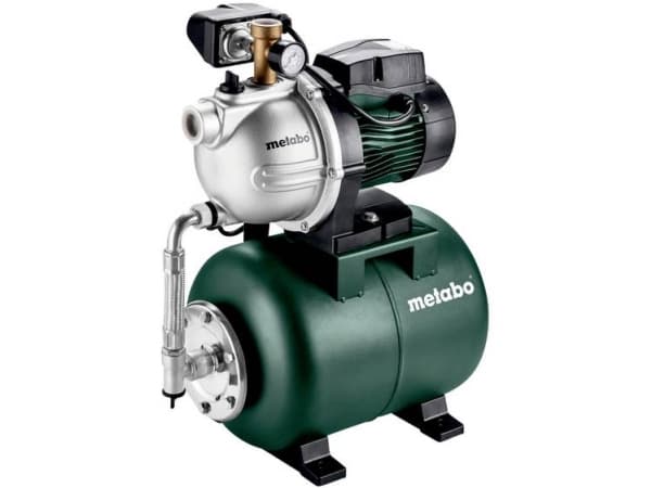 Metabo HWW 3500/25 G, 900 W, vaihtovirta, 4,5 bar, 3500 l/h, IPX4, musta, vihreä, ruostumaton teräs