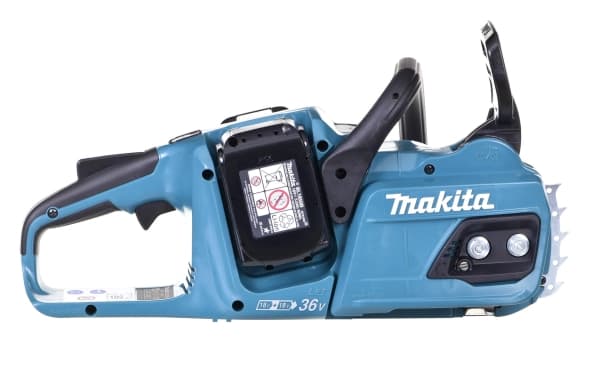Makita DUC355PT2, Børsteløs, 35 cm, 20 m/s, 76,2 / 8 mm (3 / 8"), Sort, Blå, 0,2 l
