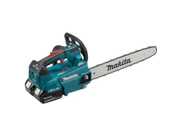 Makita DUC406PT2B, Børsteløs, 20 m/s, 76,2 / 8 mm (3 / 8"), Sort, Blå, 0,2 l, Batteri