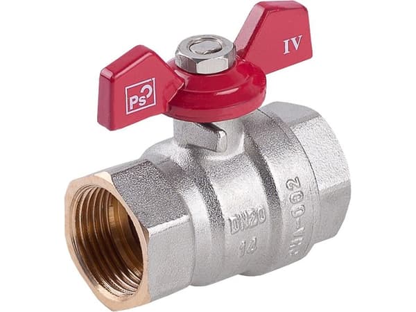 Perfexim Vattenkulventil WW fjäril blå förstärkt 3/4" (00-002-0200-001)