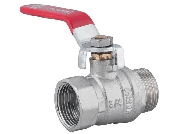 Perfexim Vesipalloventtiili WZ DN25 kahva 1040 G1 WZ PN16 C DN25 [6/60]