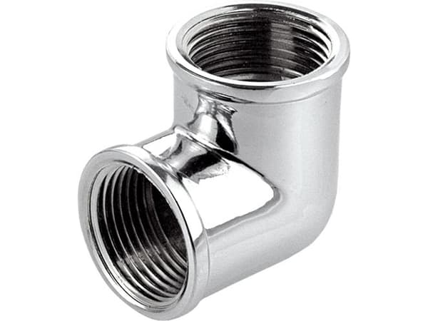Perfexim krom messingalbue GW 3/8" (07-452-0100-000)