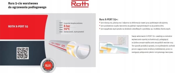 Roth Rura 5-ciowarstwowa X-PERT S5+ 16/200 [paleta 2000]