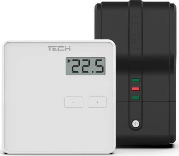 Tech Controller ST-294V2 huoneen langaton kaksitoiminen valkoinen