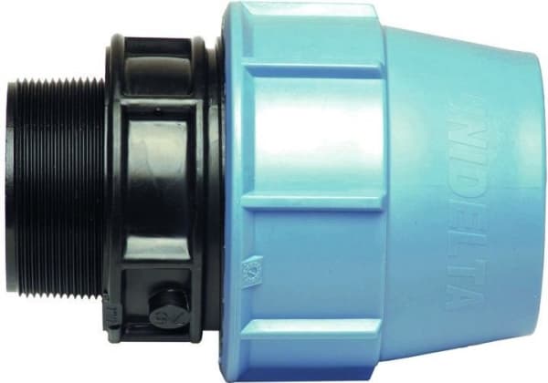 Unidelta PE-adapter GZ 40 mm x 6/4" (601541)