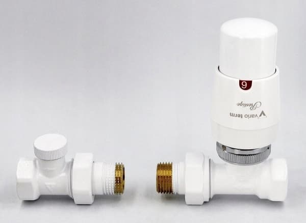 Varioterm patteri Elegant suora Valkoinen
