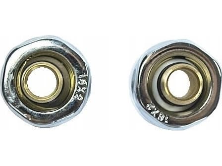 Varioterm Compression fitting PEX 16/2 x M22/1.5 chrome bl. (for INTEGRA, VISION valves)
