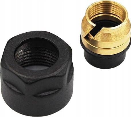 Varioterm Kompresjonskontakt 16/2 x M22/1,5 sort s.