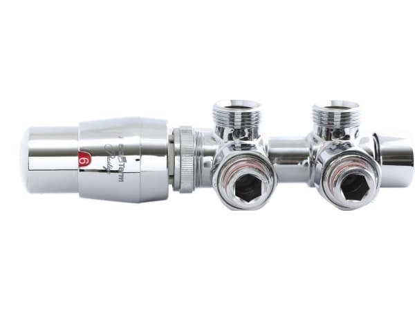 Varioterm Twins Right Chrome Radiator Kit (TSGS0202CFK/P)