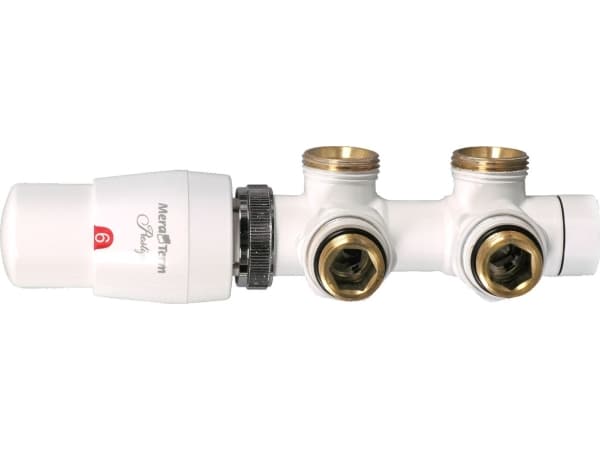 Varioterm Twins left radiator kit white (TSGS0206CFK/L)