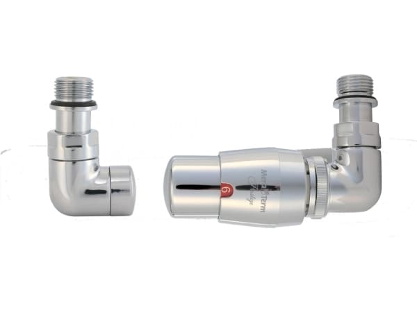 Varioterm radiator Vision termostat vänster krom (VIGS0202CFK/L)