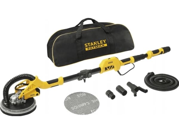 Stanley SFMEE500S, Skivslipmaskin, Svart, Gul, AC, 750 W, 220 - 240 V, 50 - 60 hz
