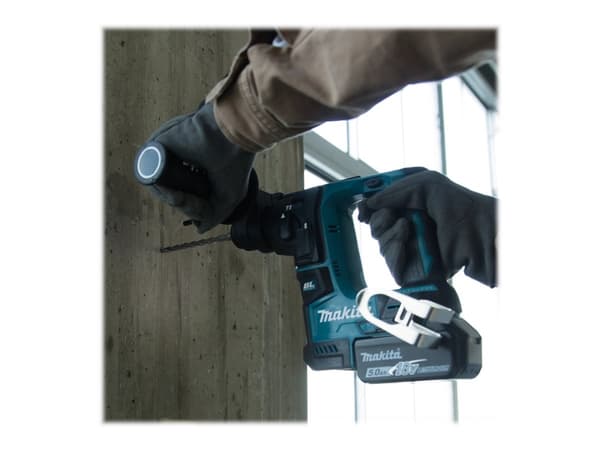 Makita DHR171 - Borehammer - trådløs - 2 moduser - SDS-pluss - 1,2 Joule - for 2 batterier - 18 V - Leveres uten batteri og lader