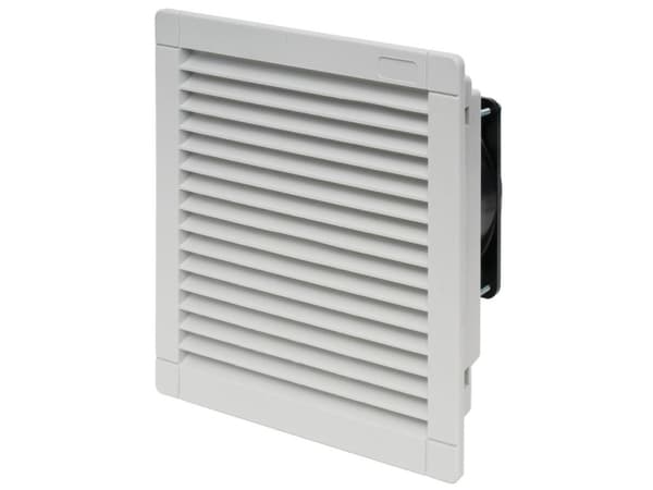 Finder 7F.50.9.024.3100 Tuulettimet kytkentäkaappeihin 9 W (L x K x S) 114 x 114 x 71 mm 1 kpl 1 kpl