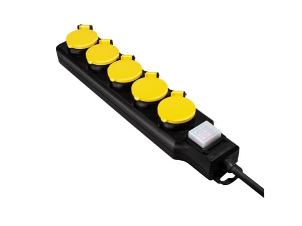 LogiLink LPS255, 1,5 m, Utomhus, Typ F, Type F (CEE 7/4), IP44, 1,5 mm ²