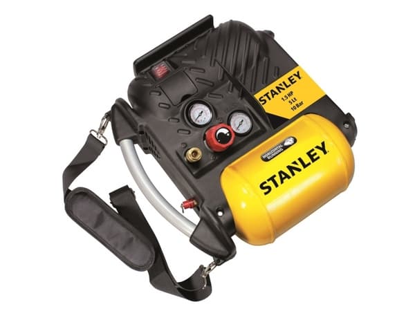 STANLEY 5L 1.5hp 10Bar 180L/min öljytön kompressori