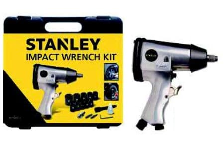 Stanley 160157XSTN, Iskuväännin, Musta, Hopea, 1/2", 4600 RPM, 200 l/min, 6 bar