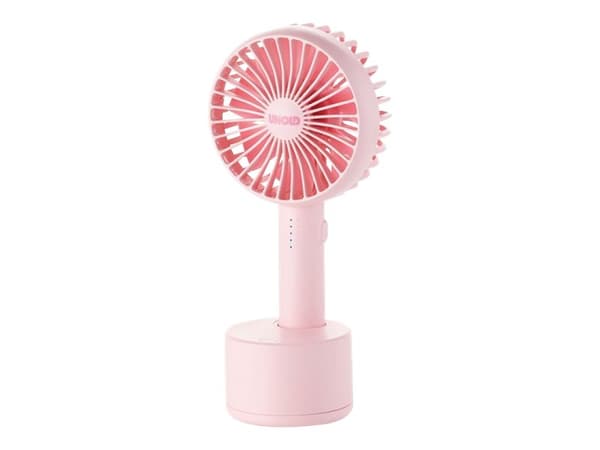 UNOLD Breezy Swing - Kjølevifte - bærbar - USB - rosa