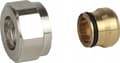Miniatyrbild 2 av 2: SCHLOSSER Compression fitting for copper, M22x1.5 x 15 mm, nickel-plated