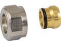 Miniatyrbild 1 av 2: SCHLOSSER Compression fitting for copper, M22x1.5 x 15 mm, nickel-plated