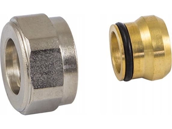 SCHLOSSER Compression fitting for copper, M22x1.5 x 15 mm, nickel-plated