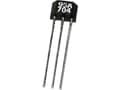 Miniatyrbilde 2 av 3: Honeywell Hallsensor SS41 4.5 - 24 V/DC måleområde: -0.004 - +0.004 T SIP-3 Lodning