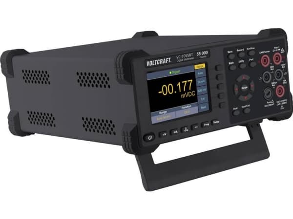 VOLTCRAFT VC-7055BT Tisch-Multimeter digital Datenlogger CAT I 1000 V, CAT II 600 V Anzeige (Counts): 55000 (VC-11015330)