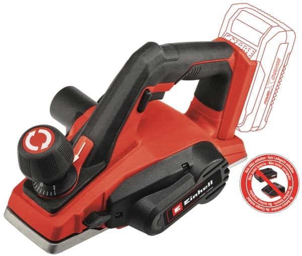 Einhell TE-PL 18/82 Li, Sort, Rød, 8,2 cm, Batteri, 18 V, 2,44 kg, 180 mm - SOLO