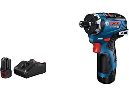 Bosch GSR 12V-35 Professional - Skrutrekker - trådløs - 2 hastigheter - 1/4" sekskantspor 10 mm - 35 N·m - 2 batterier - 12 V