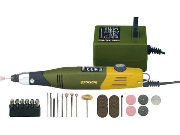 Graveringssett med PROXXON MICROMOT 50/E 12V