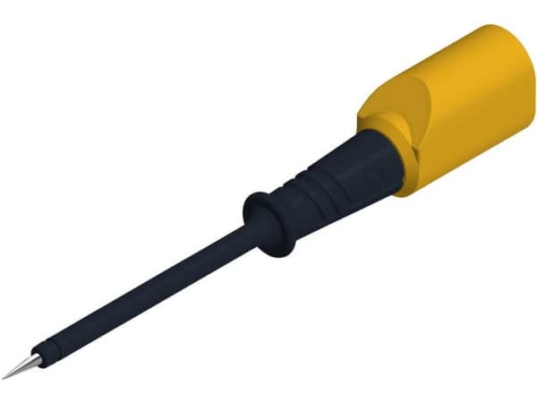 SKS Hirschmann PRUEF 2 S S S sondanslutning 4 mm svart 1 st