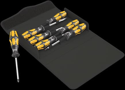 Wera Kraftform Plus - Series 900 900/7 set 1 - Skrutrekkersett - 7 deler - inn boks