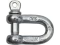 Miniatyrbilde 1 av 2: SWG 68017434975 Sjækkel 6 mm Stål Galvaniseret 25 stk
