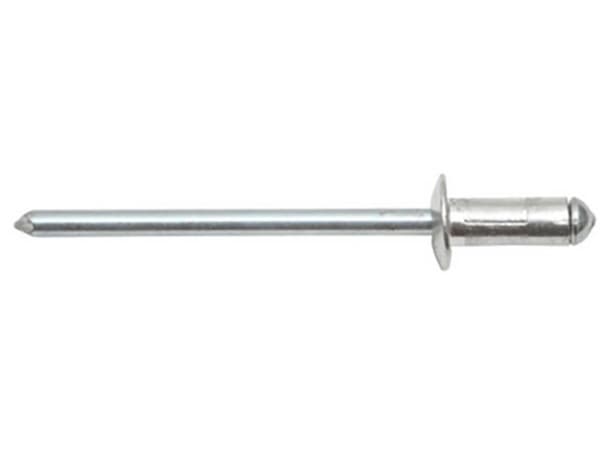 SWG 915324825 Flad rund nitte (Ø x L) 3.2 mm x 8 mm Aluminium Stål 100 stk