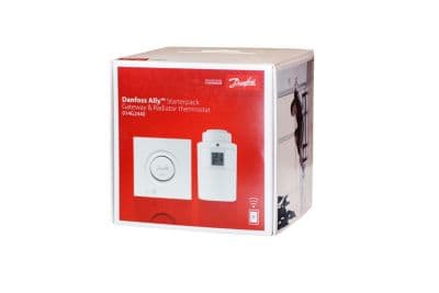 Danfoss Ally, 2400 MHz, 0 - 30 m, -10 - 55 °C, Amazon Alexa & Google Assistant, Langaton, Valkoinen