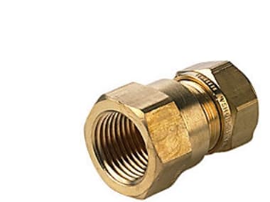 Overg. 1/4 - 10 MM M/mf. - Kompressions Fittings