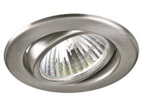 Brumberg 192515 192515 Indbygningslys Halogen GX5.3 50 W Nikkel Nickel