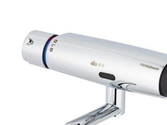 FM Mattsson Tronic WMS - væghængt håndvaskarmatur. 100 mm. tud
