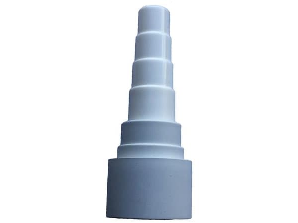 Tilslutningsadapter til kondensrørssystemer - grå Softadapter 32 mm indv. til 20/18/16/14 mm slangetilslutning