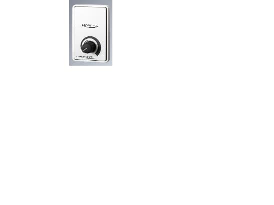 LS CONTROL Potmeter Z-point Light W Fuga / ES274, hvid med indbygget afbryder til elek. trafo til lysrør mm. Kompatibel med Osram HF DIM MCU.