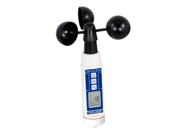 PCE Instruments PCE-A 420 Anemometer 0,9 till 35 m/s
