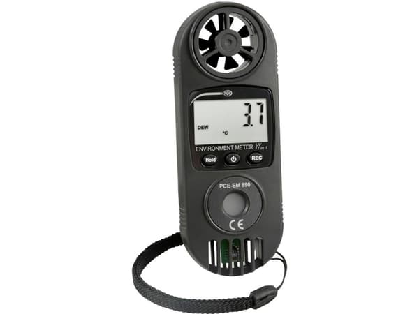 PCE Instruments PCE-EM 890 Ilmamittari 0,4 til 30 m/s