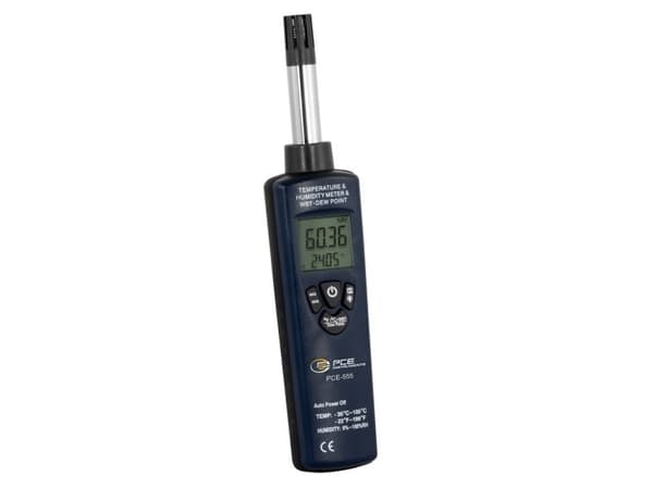 PCE Instruments PCE-555 Fuktmätare (hygrometer) 0 % rH 100 % rH