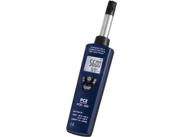 PCE Instruments PCE-555 Fuktmätare (hygrometer) 0 % rH 100 % rH