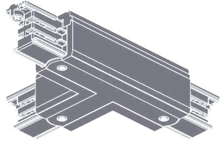 Global XTS 39-1 T-stykke 230V, 3-faset, venstre, grå - PROFESSIONEL