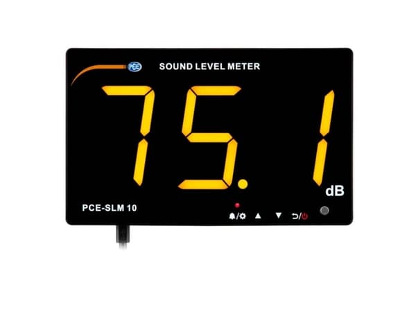 PCE Instruments Lydniveau-måleapparat 30 - 130 dB 31.5 Hz - 8.5 kHz USB