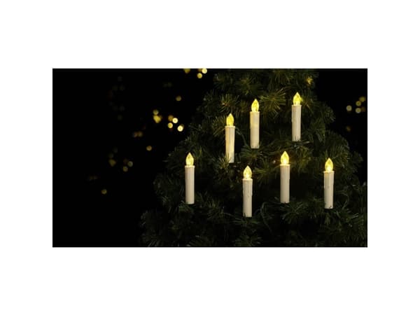 Sygonix SY-4531628 Juletrebelysning innendørs batteridrevne antall pærer 20 LED (SY-4531628)